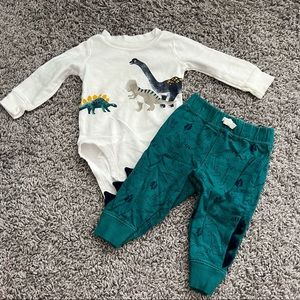 6 Month Baby Boy Dinosaur Outfit